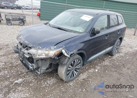 2019 Mitsubishi Outlander Es z USA, uszkodzony, nr VIN JA4AD2A35KZ003465